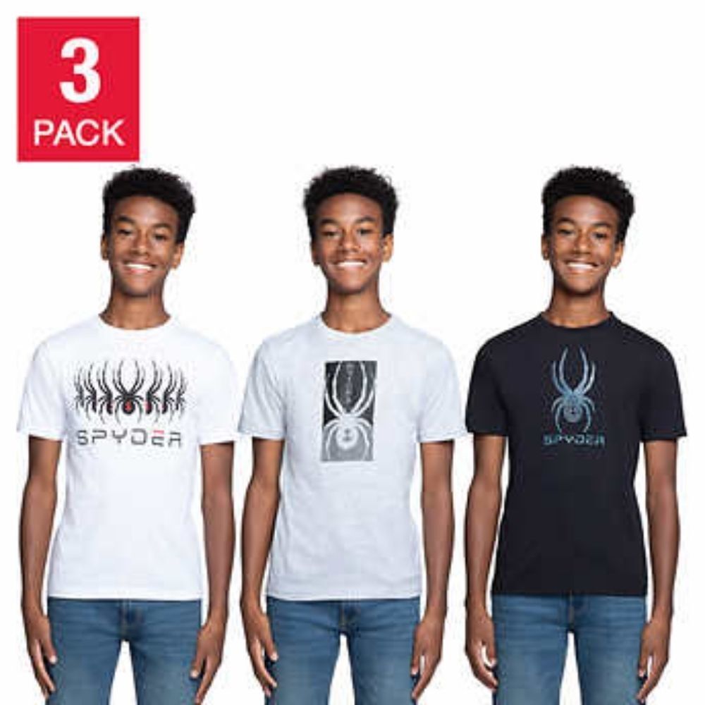 Spyder Youth 3-pack Tee
